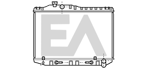 Radiateur, refroidissement du moteur EACLIMA 31R71031
