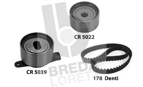 Kit de courroie crantée BREDA LORETT KCD0237