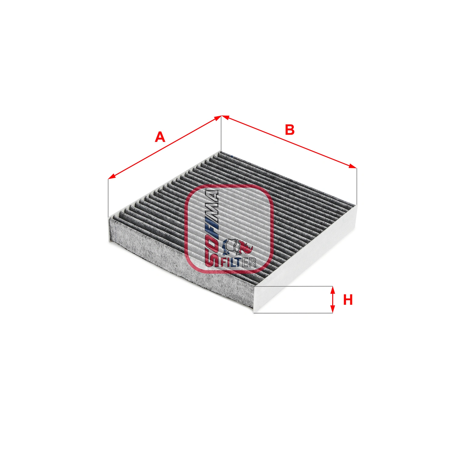 Filtre, air de l'habitacle SOFIMA S 4248 CA