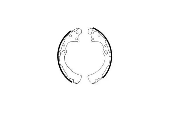 Jeu de mâchoires de frein E.T.F. 09-0450