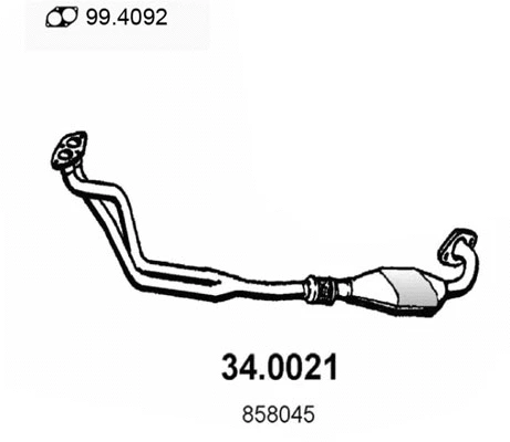 Catalyseur ASSO 34.0021
