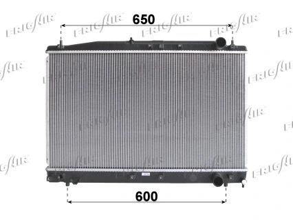 Radiateur, refroidissement du moteur FRIGAIR 0115.3139