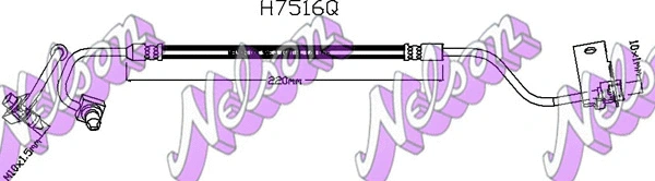 Flexible de frein KAWE H7516Q