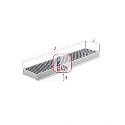 Filtre, air de l'habitacle SOFIMA S 4137 CA
