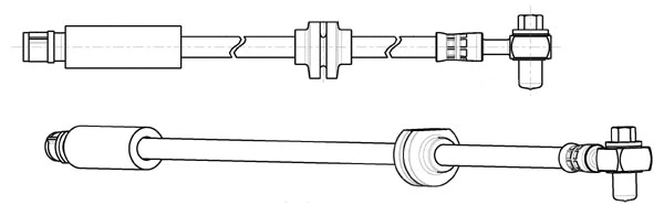 Flexible de frein CEF 514527