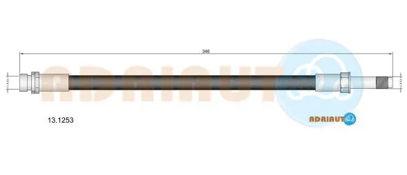 Flexible de frein ADRIAUTO 13.1253