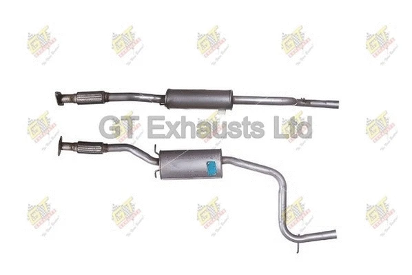 Silencieux central GT Exhausts GFE392