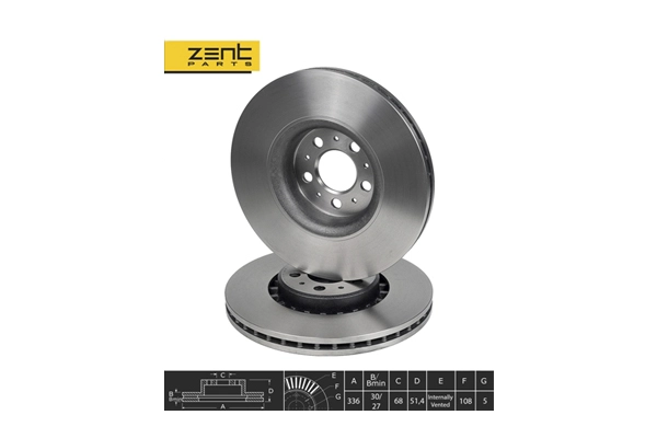 Disque de frein ZentParts Z06078