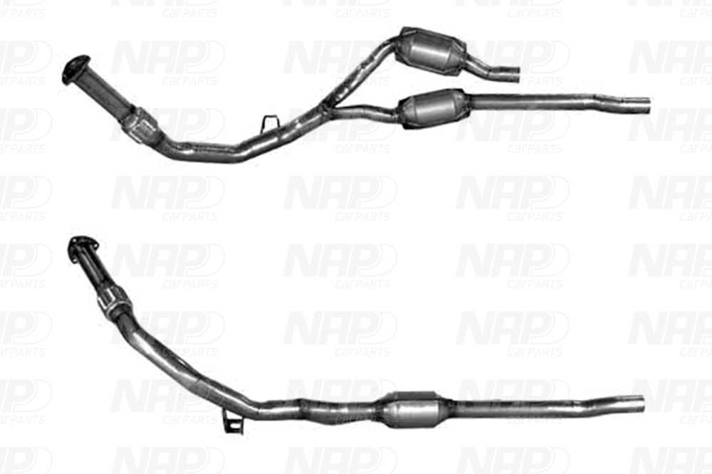 Catalyseur NAP carPARTS CAD10366
