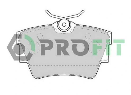 Kit de plaquettes de frein, frein à disque PROFIT 5000-1516