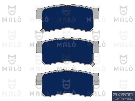Kit de plaquettes de frein, frein à disque AKRON-MALÒ 1050955