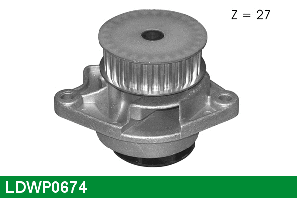 Pompe à eau, refroidissement du moteur LUCAS LDWP0674