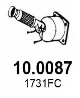 Catalyseur ASSO 10.0087