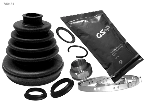 Jeu de joints-soufflets, arbre de commande GSP-BR 780181