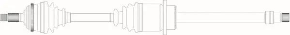 Arbre de transmission GENERAL RICAMBI RV3018