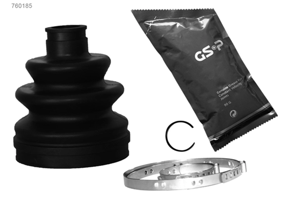 Jeu de joints-soufflets, arbre de commande GSP-BR 760185