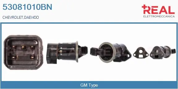 Vanne EGR REAL 53081010BN