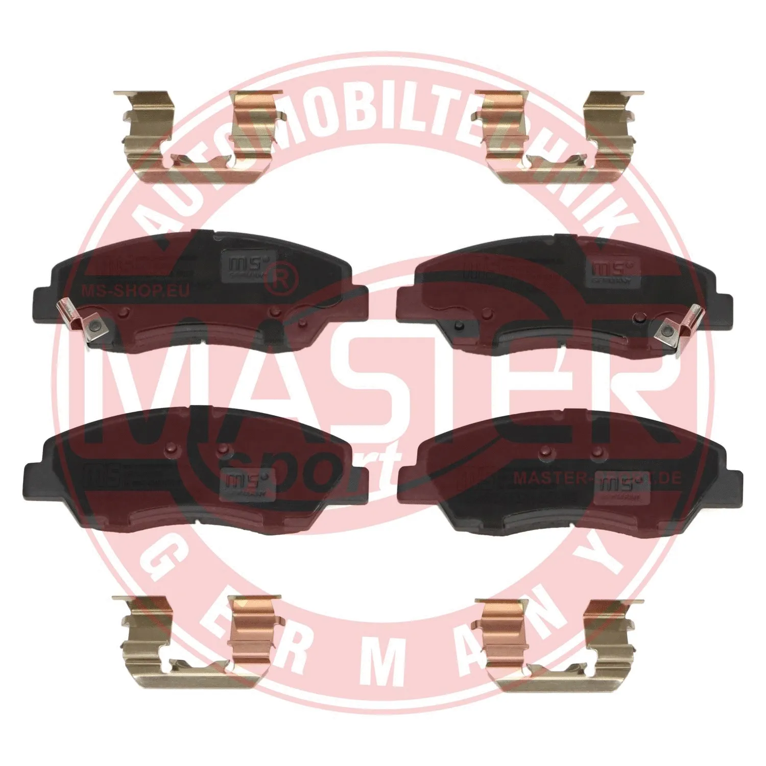 Kit de plaquettes de frein, frein à disque MASTER-SPORT GERMANY 13046056532N-SET-MS