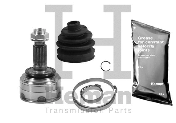 Jeu de joints, arbre de transmission HEMAN TJ01630