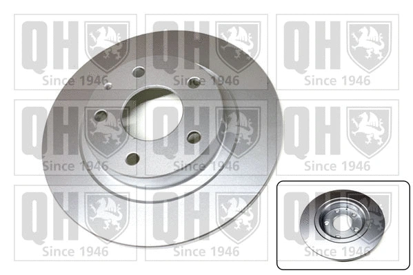 Disque de frein QUINTON HAZELL BDC6125