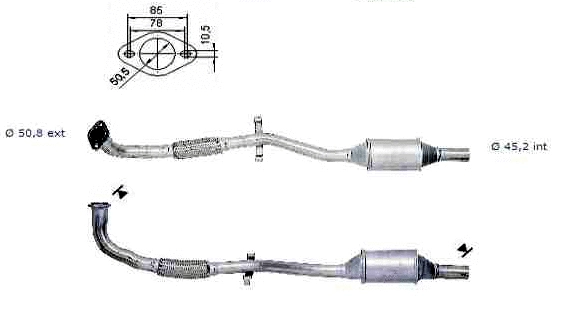 Catalyseur VEGAZ GmbH OK-975