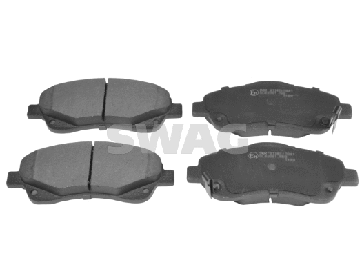 Kit de plaquettes de frein, frein à disque SWAG 81 91 6653