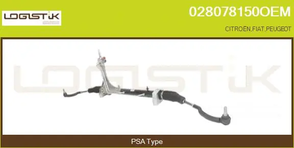 Crémaillère de direction LGK 028078150OEM