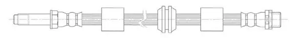 Flexible de frein Technika 46225