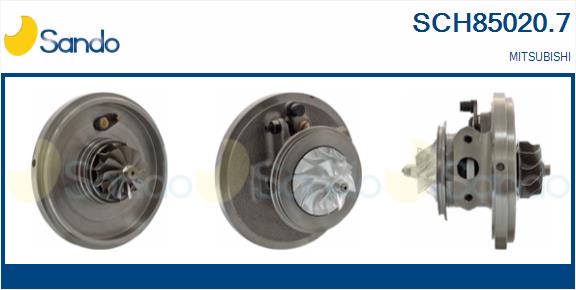 Groupe carter, turbocompresseur SANDO SCH85020.7