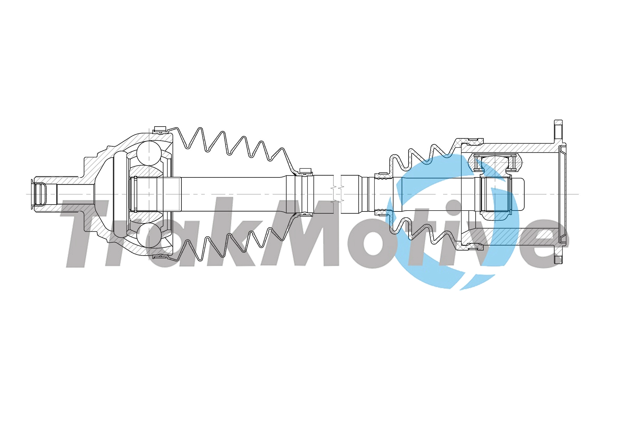 Arbre de transmission TrakMotive 30-2053