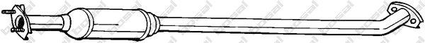 Silencieux central KLOKKERHOLM 283-541