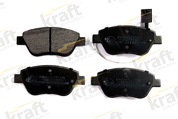 Kit de plaquettes de frein, frein à disque KRAFT AUTOMOTIVE 6003320