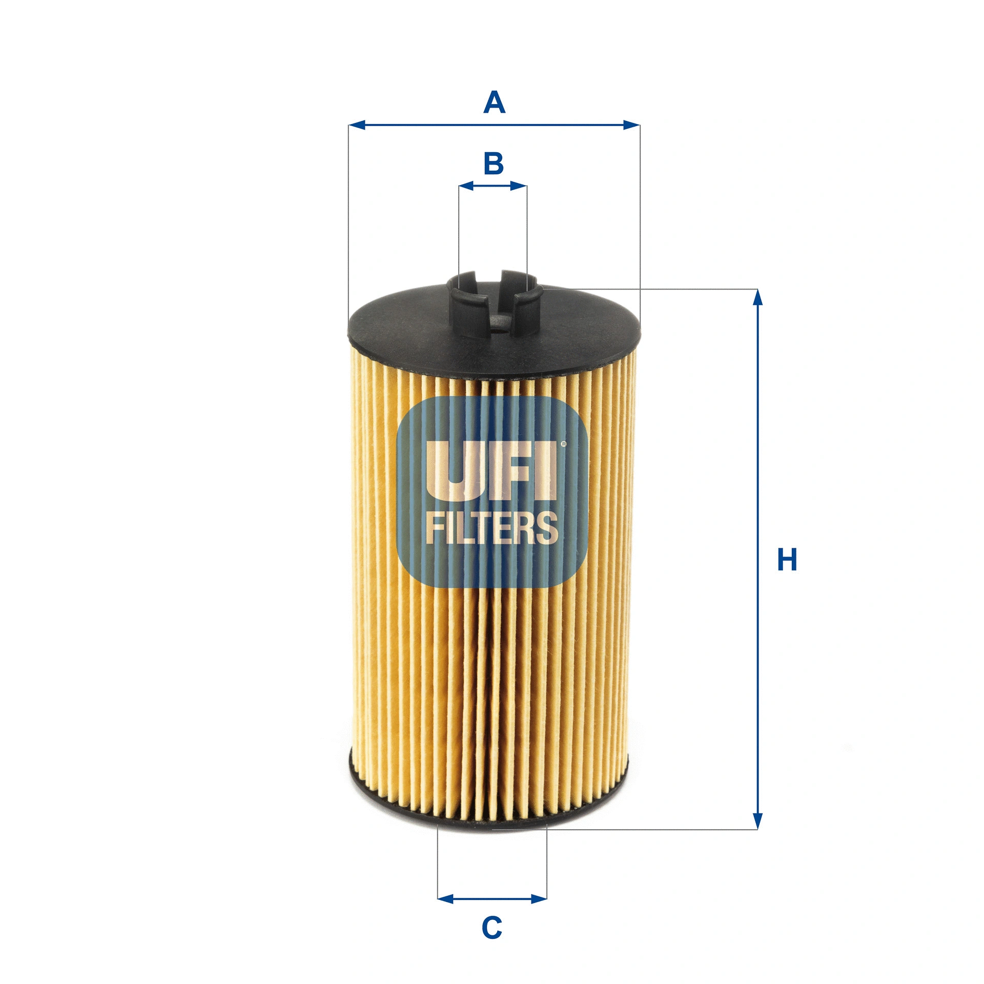 Filtre à huile UFI 25.007.00