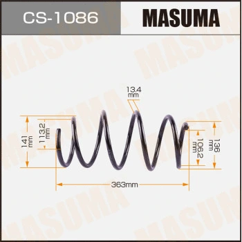 Ressort de suspension MASUMA CS-1086