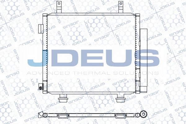 Condenseur, climatisation JDEUS 742M24