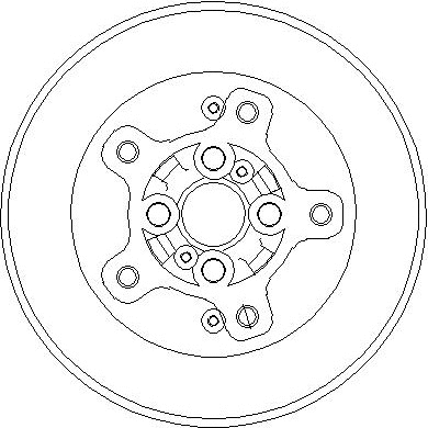 Tambour de frein National NDR233