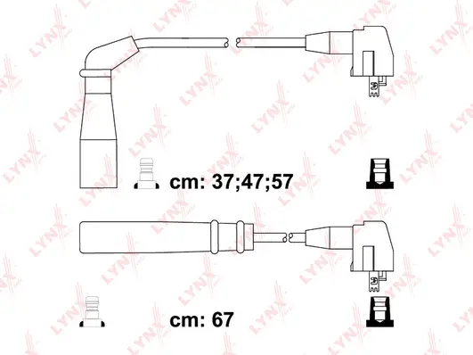 Kit de câbles d'allumage LYNXAUTO SPC7544