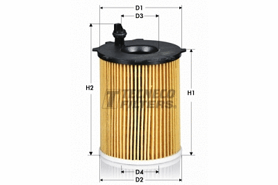 Filtre à huile TECNECO FILTERS OL0239E
