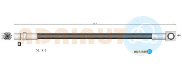 Flexible de frein ADRIAUTO 33.1215