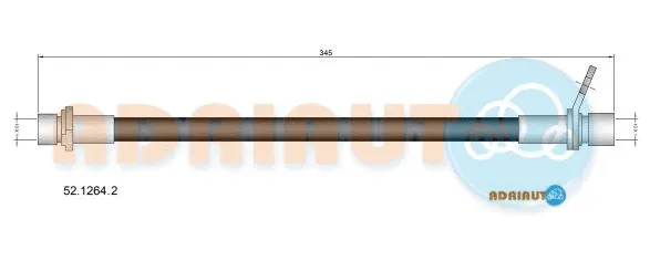 Flexible de frein ADRIAUTO 52.1264.2
