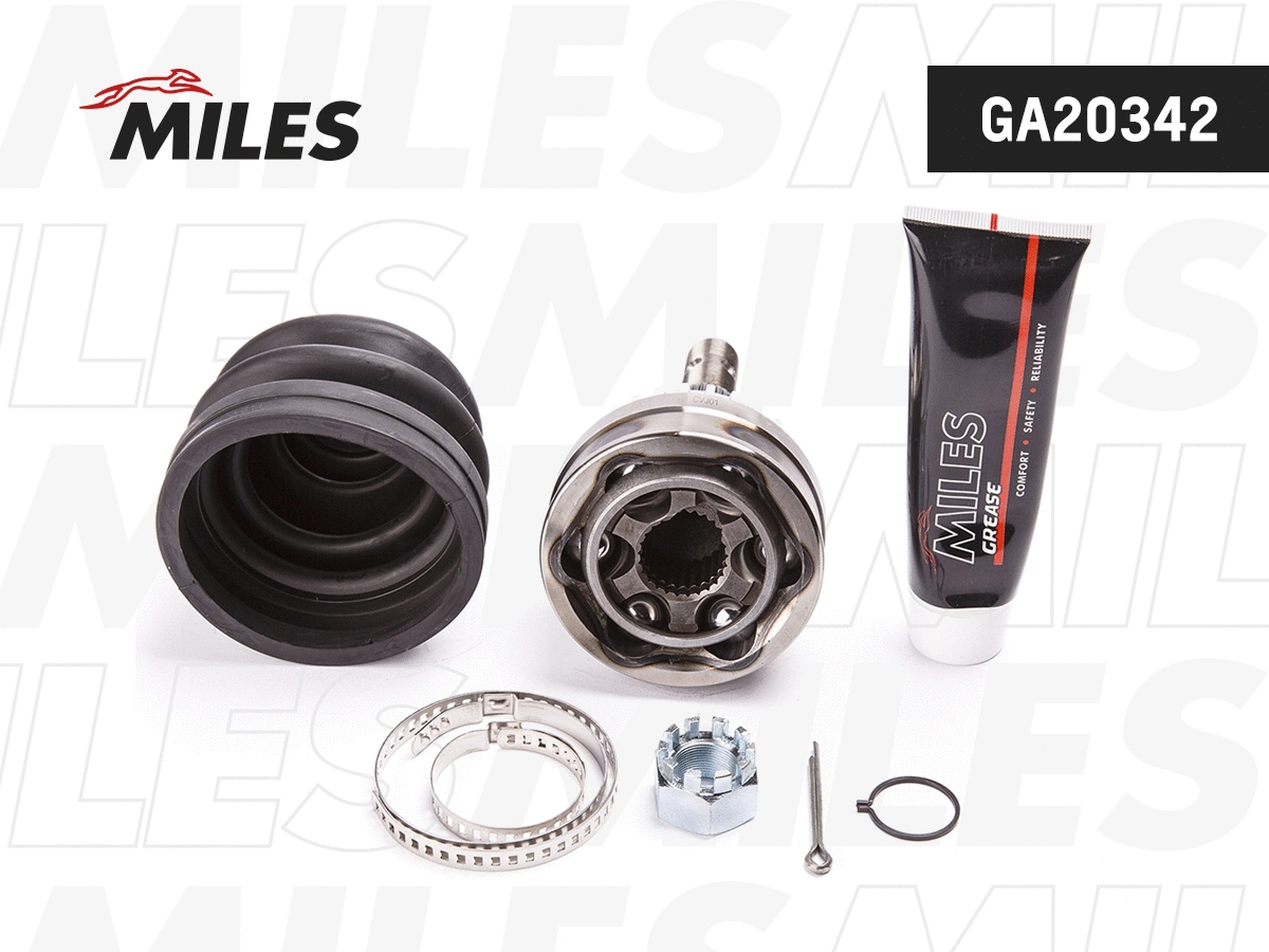 Jeu de joints, arbre de transmission MILES GA20342