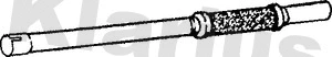 Tuyau d'échappement KLARIUS 130337