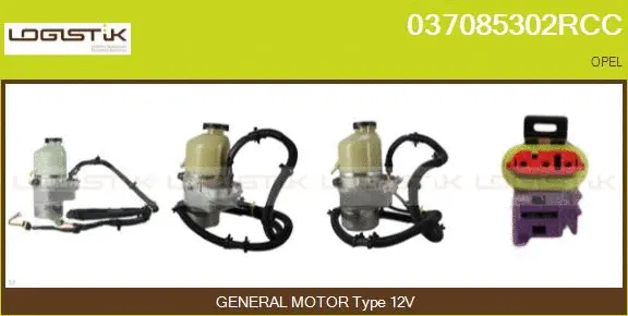 Pompe hydraulique, direction LGK 037085302RCC
