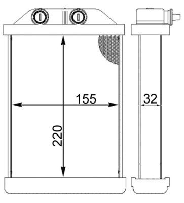 Système de chauffage MAHLE AH 220 000S