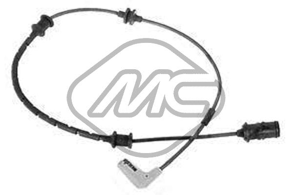 Contact d'avertissement, usure des plaquettes de frein Metalcaucho 02112