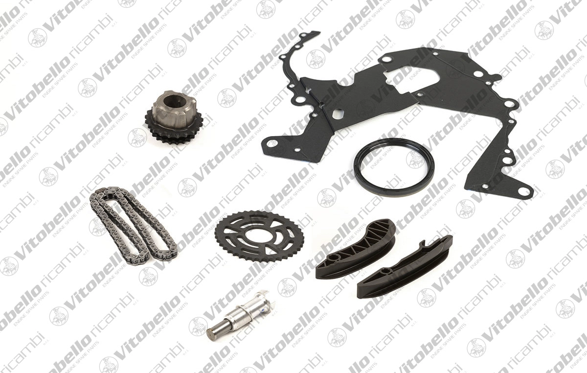 Kit de distribution par chaîne Vitobello Ricambi KDC0017-6N