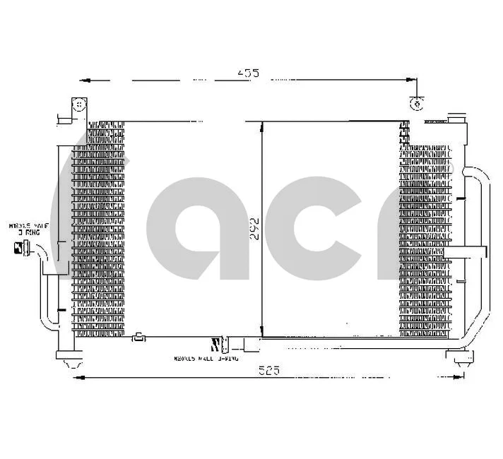Condenseur, climatisation ACR 300375