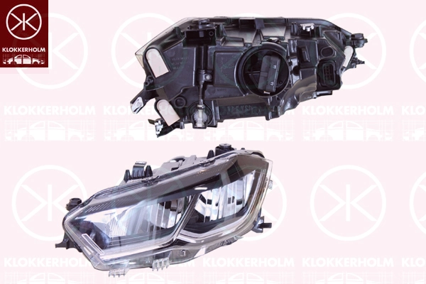 Projecteur principal KLOKKERHOLM 95250176A1