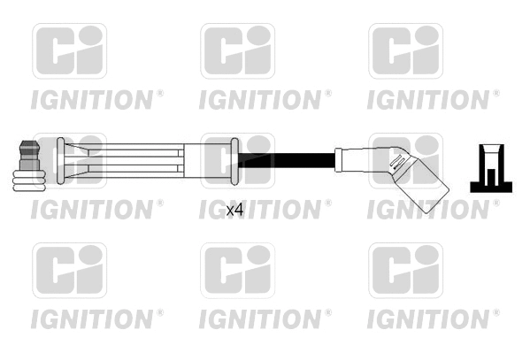 Kit de câbles d'allumage QUINTON HAZELL XC1234