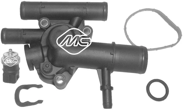 Boîtier du thermostat Metalcaucho 03645